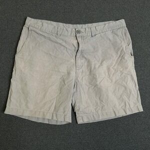Patagonia Shorts Mens 36 Gray Organic Cotton Hemp Chino Casual Outdoor STY57765